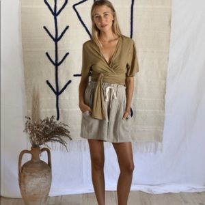 Yoli and Otis Isabeal Wrap Top